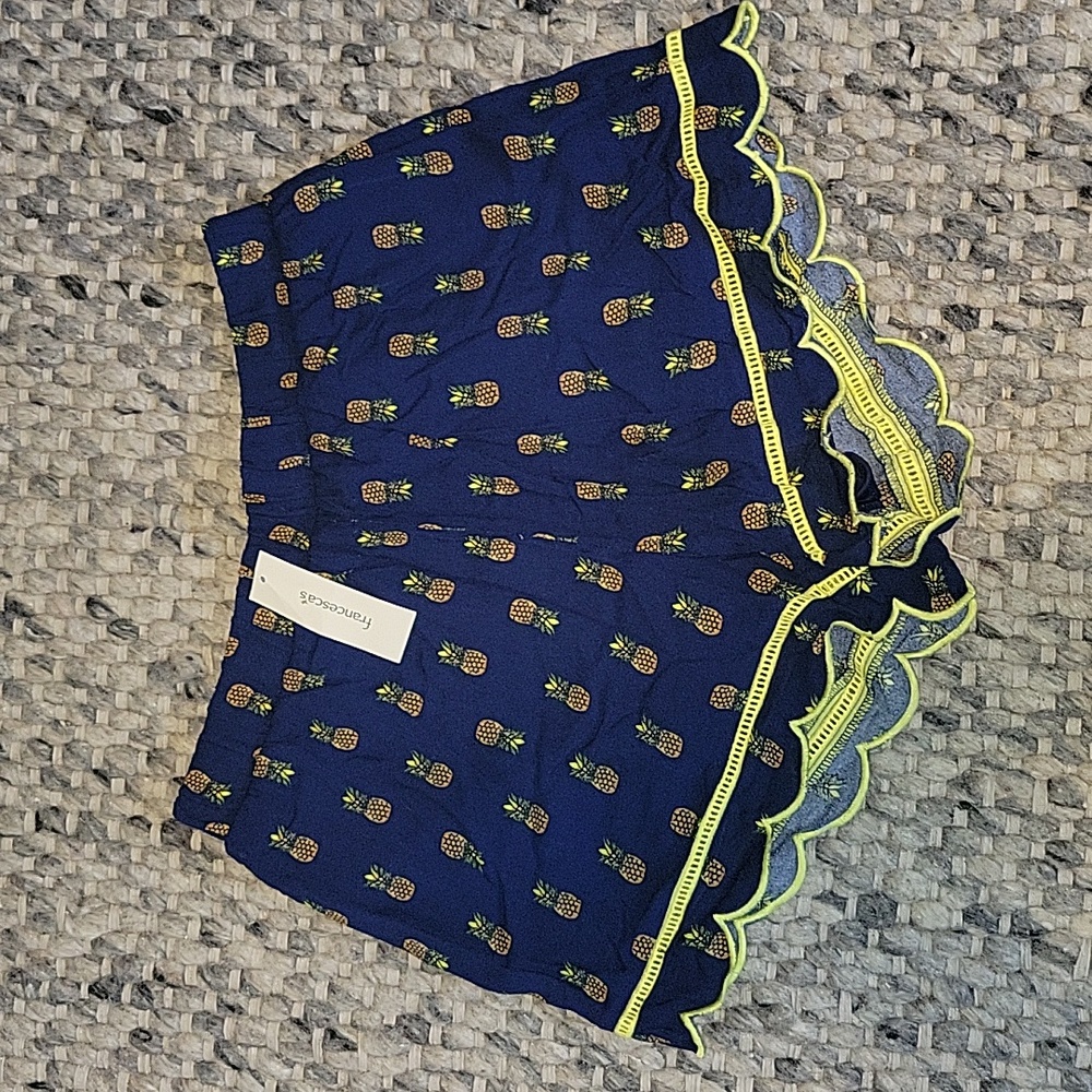 Summer Pineapple Shorts from Francesca's! 🍍